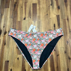 J. Crew NWT Liberty Curve Waist Cheeky Bikini Bottom Women’s Size 3X